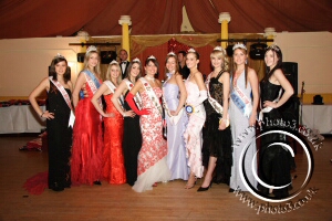Miss EuroRegion-Team England finalists